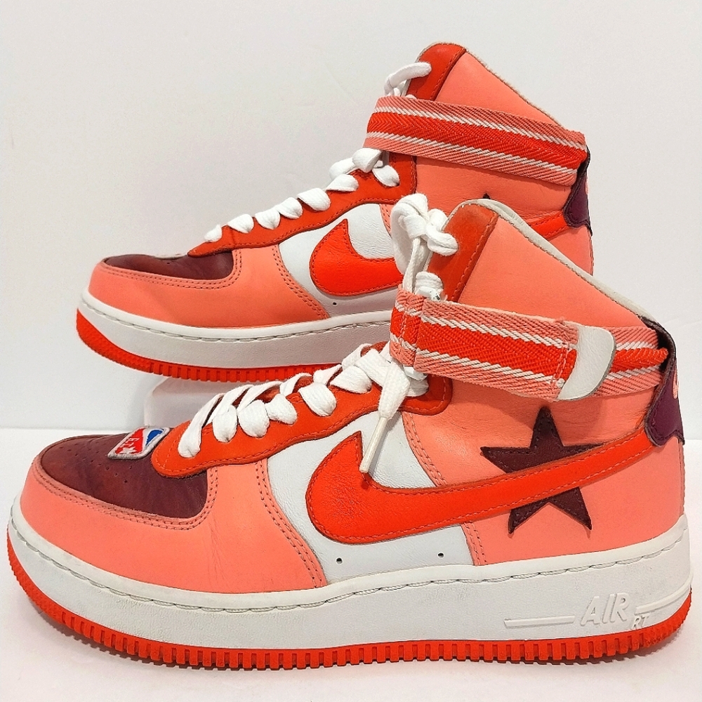Nike Air Force 1 High Riccardo Tisci All-Star Sneakers, Size 7M|8.5W|EUR 40 - Picture 2 of 14
